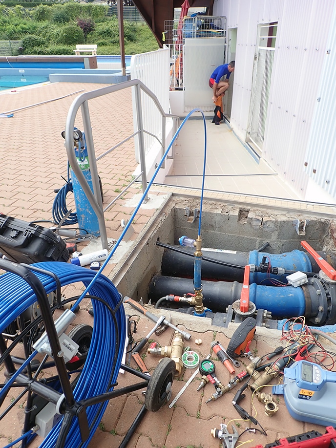 Technidiag Recherche de fuite infiltration eau canalisation inspection vidéo diagnostic sinistre assechement